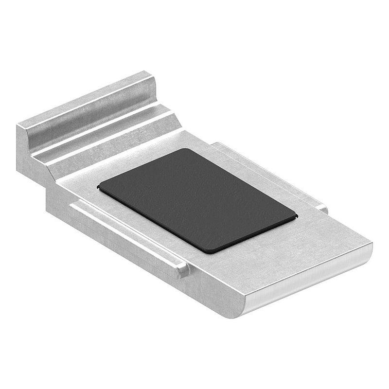 Sicherungsplatte für Mod. 39 , V2A