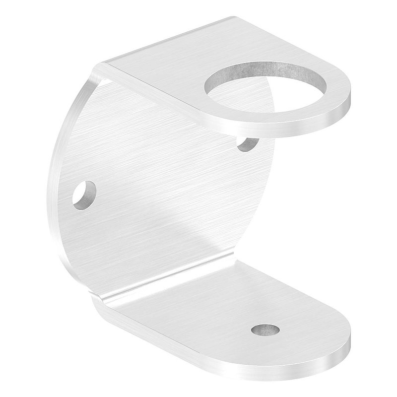 Wandbefestigung für Geländerpfosten 42,4mm, V2A