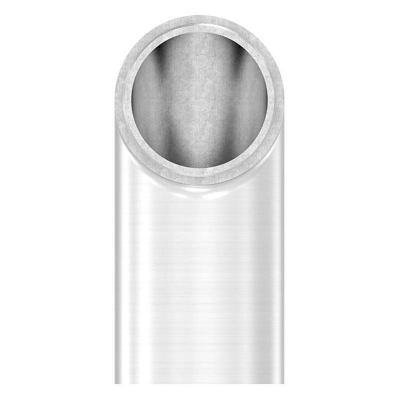 Endbogen 90°, für Rohr 42,4x2,0mm, V2A