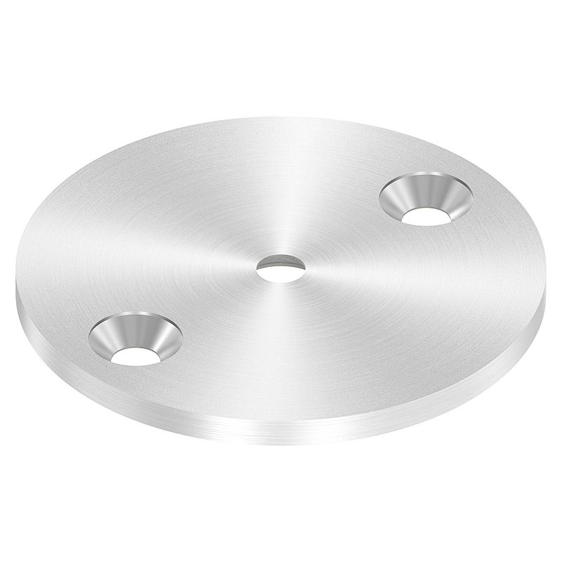 Ronde, Ø 70x4mm, mit Rundschliff, V2A