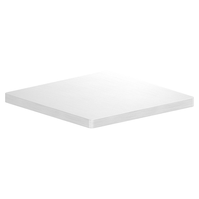 Platte zum Anschweißen für Rohr 60x60, V2A