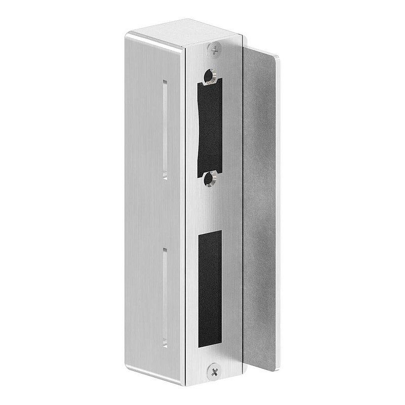 Edelstahlgegenkasten eckig, für Abstand 72mm, 40mm, V2A