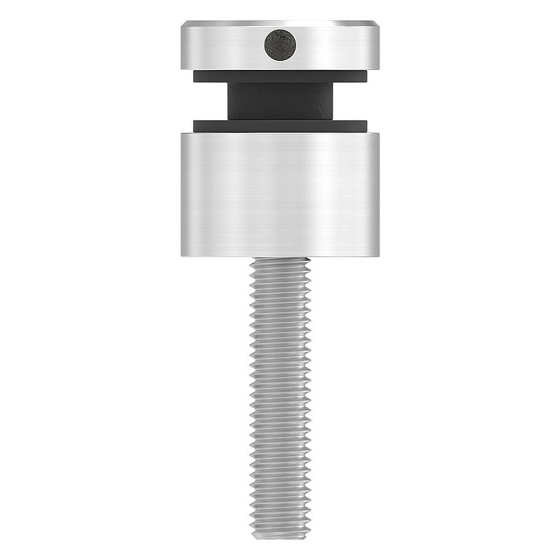 Point de fixation 16mm, jonction: droite, V2A