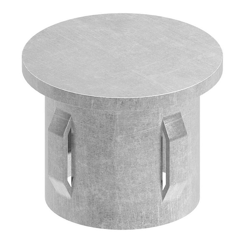 Stahleinschlagkappe, für Rohr 33,7mm