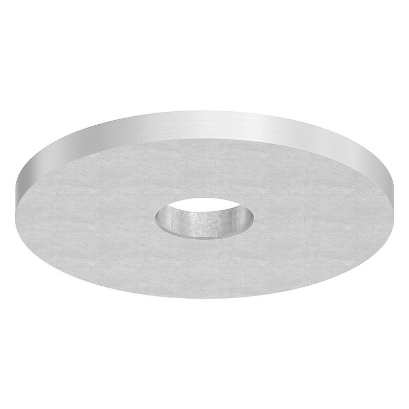 Platte, Ø 48,3mm, zum Aufschweißen, V2A