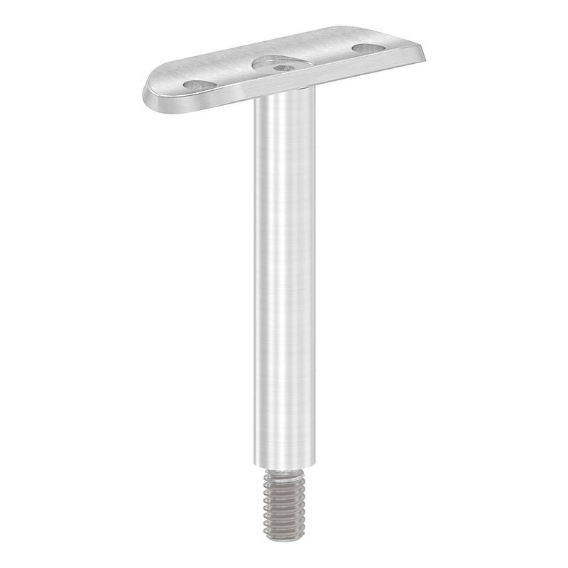 Stift Ø 12mm mit Handlaufanschlussplatte 42,4mm, V2A