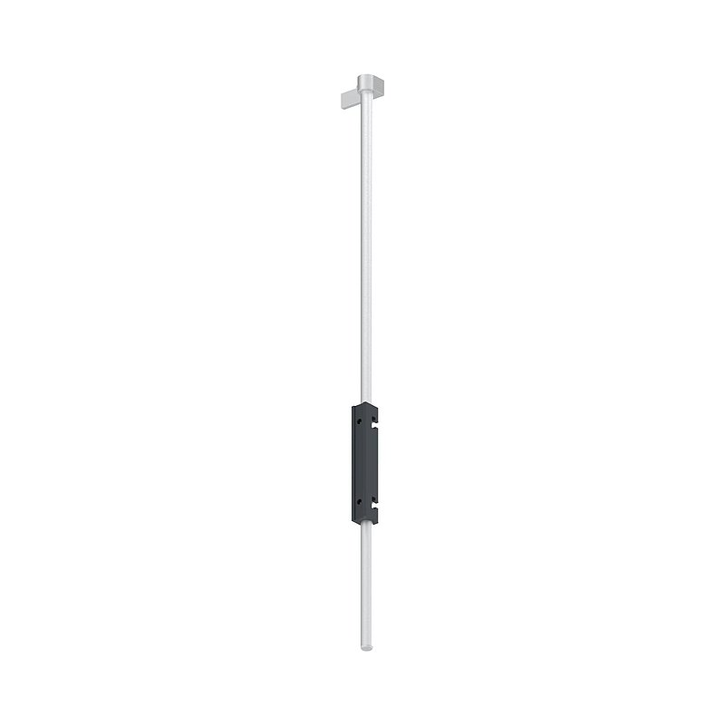 Bodenriegel XL mit Länge 1000mm, zum Anschrauben, RAL 7016