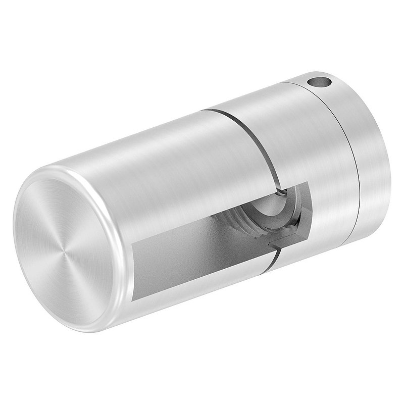 Brenk Grundhalter für Flachstäbe 40x10mm, ALU