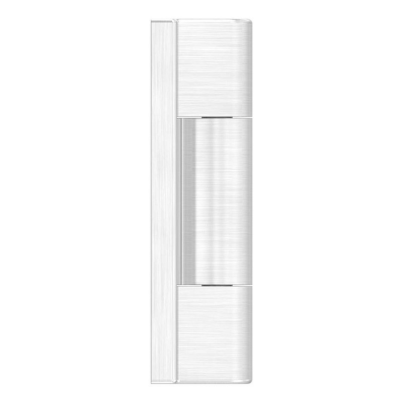 Hinge, suitable for door bolt for flat profiles, AISI316