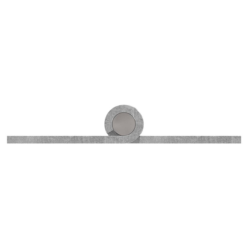 long hinge for welding, 60 x 2.0 x 1980mm, raw