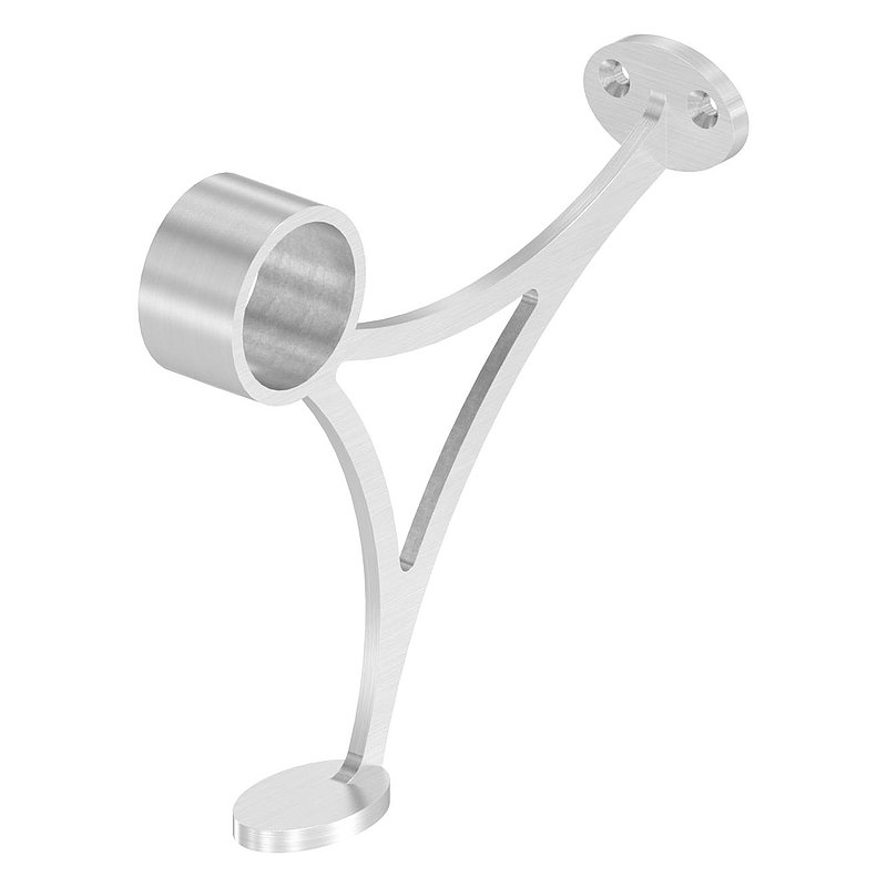Repose-pieds, pour tube Ø 42,4mm, V2A