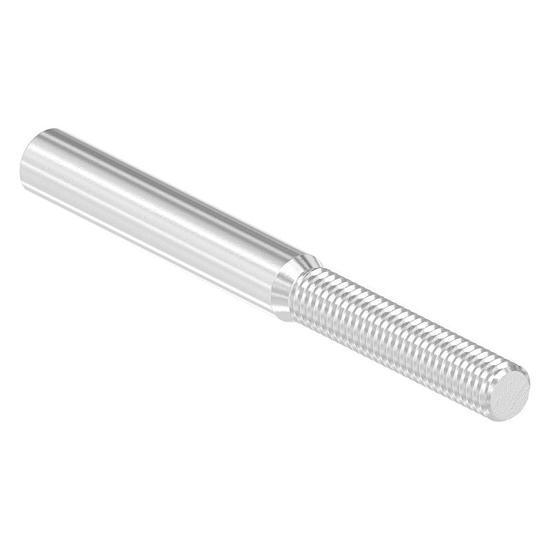 Gewindeterminal für Seil 4mm, V2A
