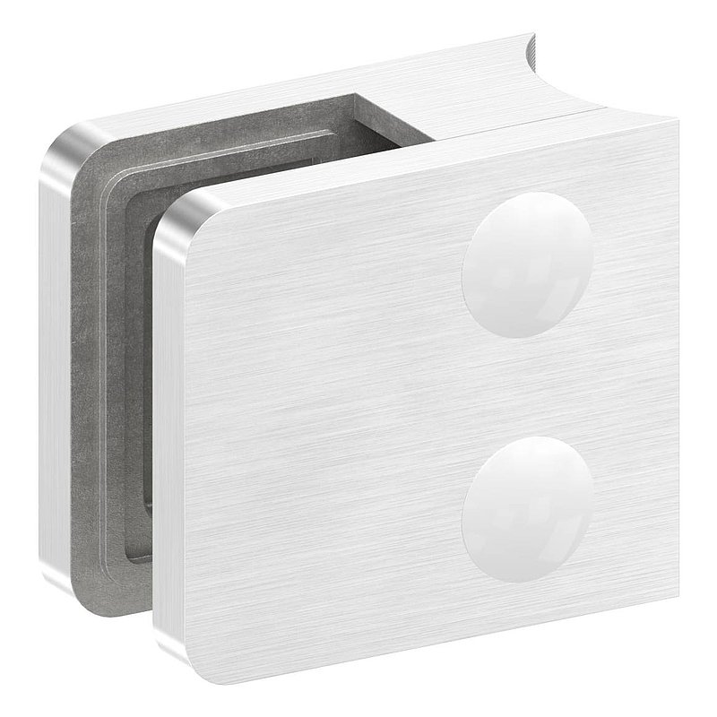 Glass clamp mod. 11, connection: 33.7mm, AISI304