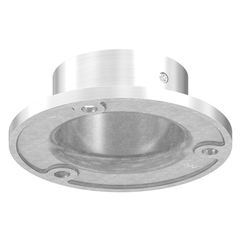 Wand- und Bodenanker, für Rohr 48,3mm, V2A