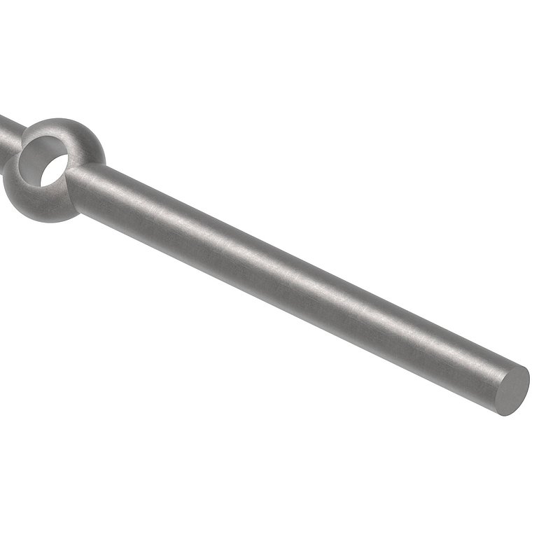 Lochleiste S235JR, 20mm, Lochabstand 130mm, 2000mm