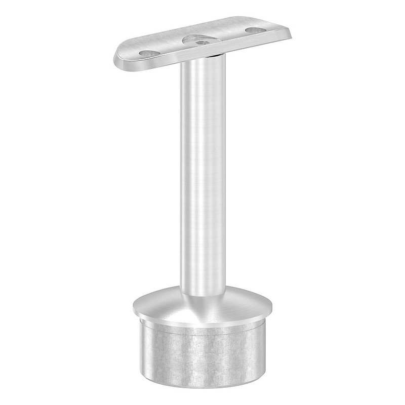 Rohrabschlussstopfen für Rohr 42,4x2,0mm, Handlaufanschlussplatte: 42,4mm, V2A