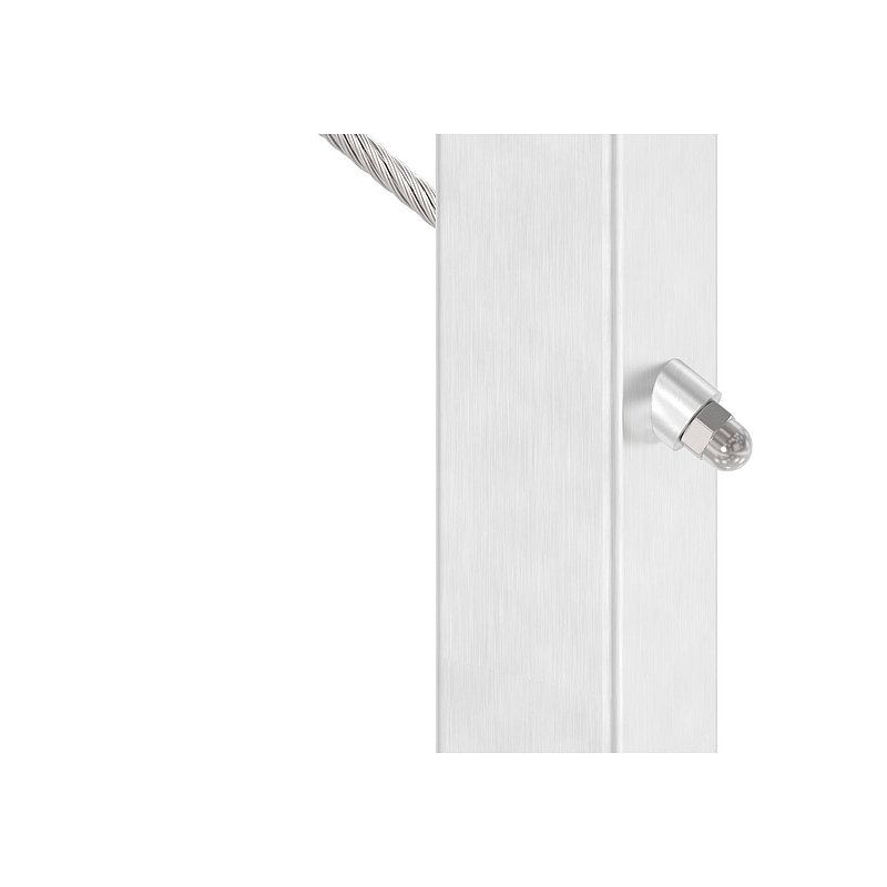 Formanschluss, für Gewinde M6, V2A