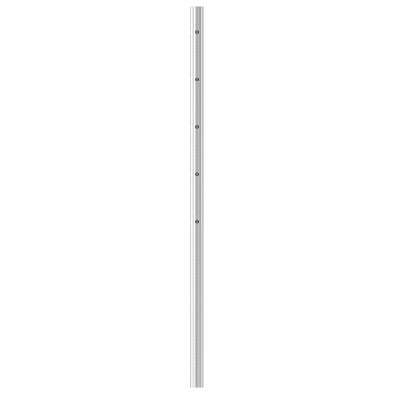 Edelstahlpfosten aus Rohr 42,4mmx2,0mm, V2A