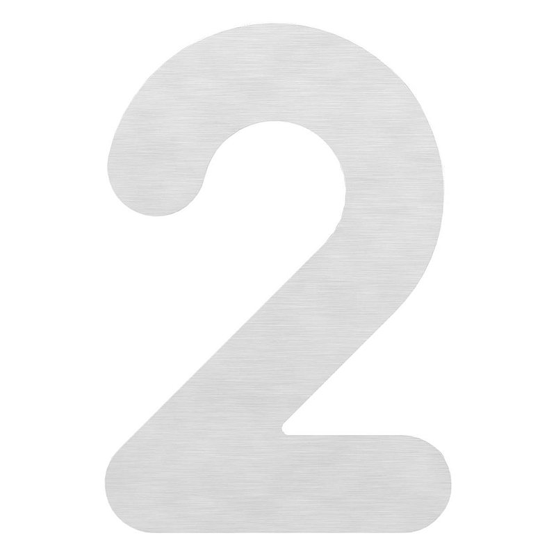 Hausnummer 2 - "klein", V2A