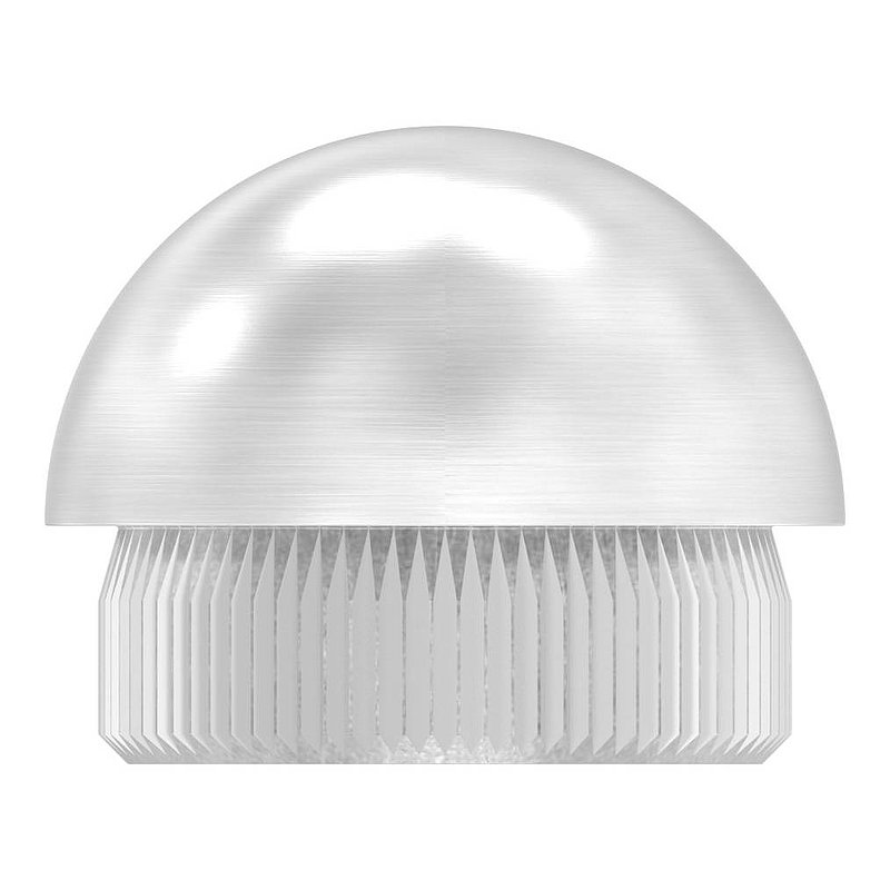 Rohrabschlussstopfen, für Rohr 26,9x2,0mm, V2A