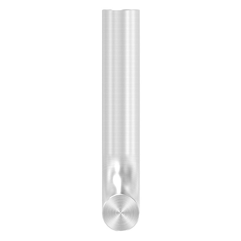 Étrier Ø 14mm, courbé à 90°, sans taraudage, V2A