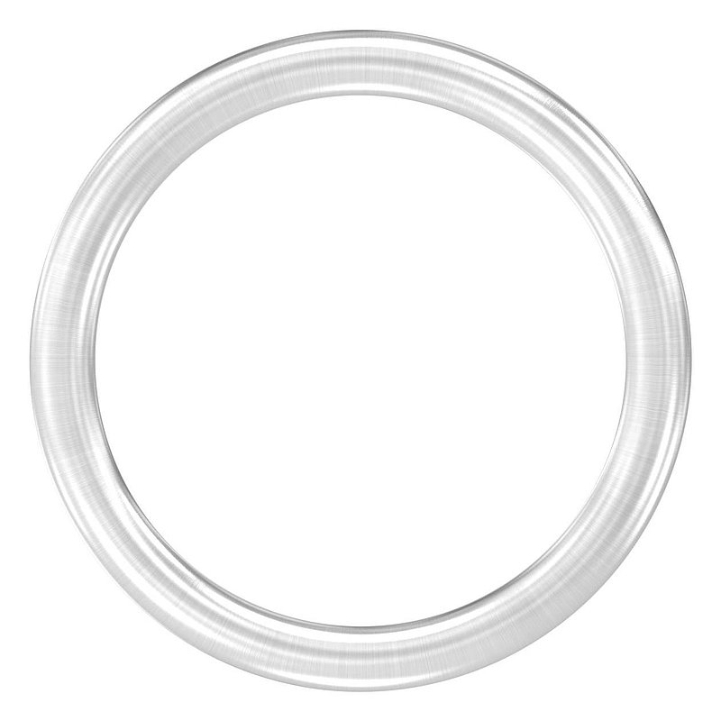 Ring aus Ø 12mm, Außen-Ø 120mm, V2A