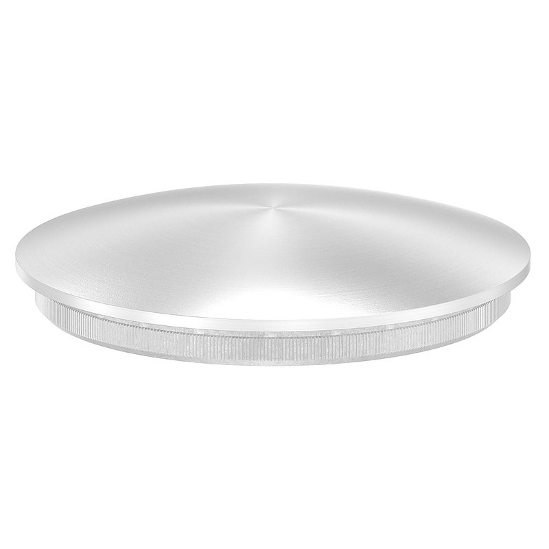 Rohrabschlussstopfen, für Rohr 60,3x2,5mm, V2A