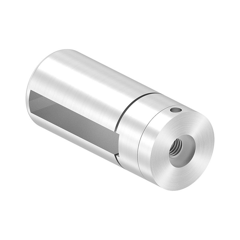 Brenk base holder for flat bars 50x8mm, ALU