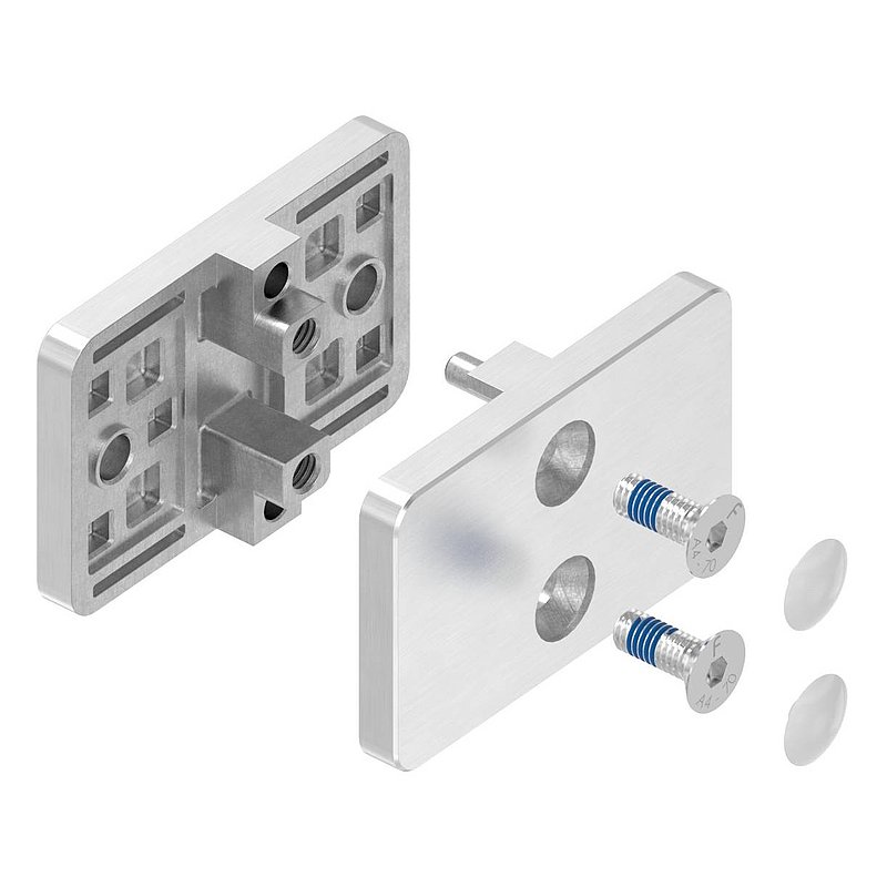 Pince à verre de liaison 180° modèle 27, V4A