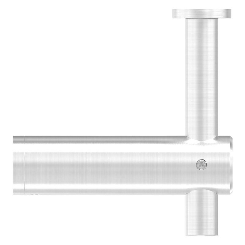 Support mural avec plaque de fixation pour main-courante plate, V2A