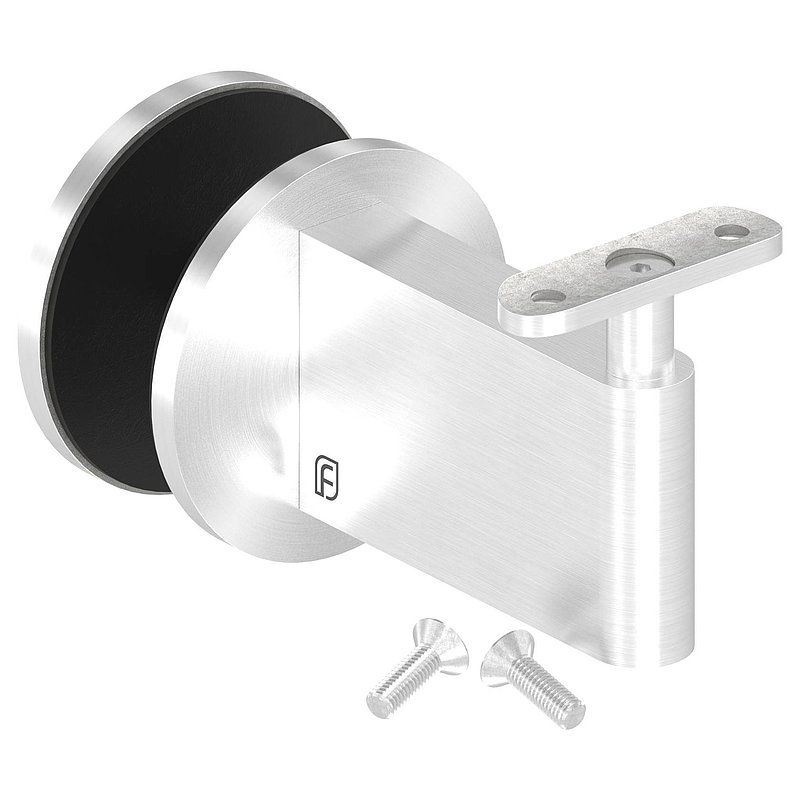 Sensa Design 2, for tube 42.4mm, for mounting on glass, AISI304