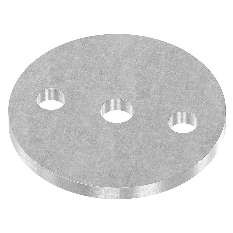 Plaque d'ancrage 80x6mm