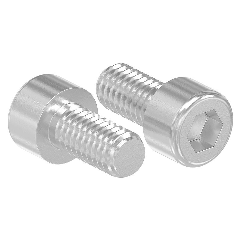 Zylinderkopfschraube M6x12, V2A, DIN 912