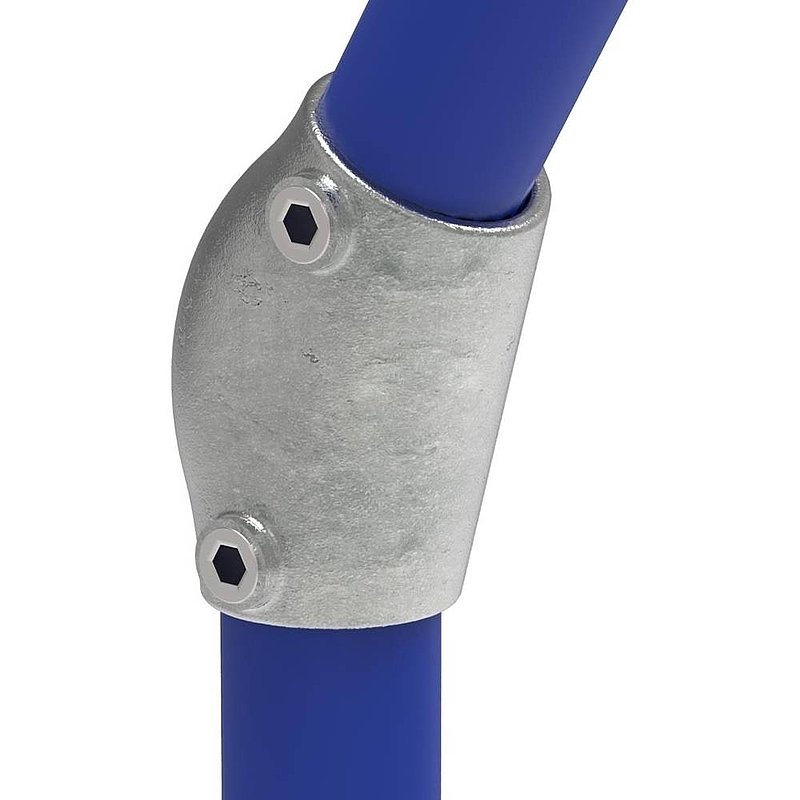 Bogen, variabel 15 - 60°, für Rohr Ø 33,7mm