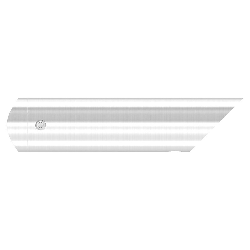 Rohrabstandshalter schräg, für Rohranschluss 33,7mm, V2A