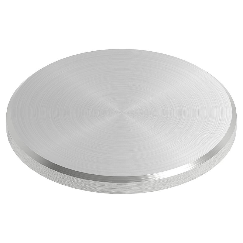 Ronde Ø 50x4mm, mit Rundschliff und Fase, V2A