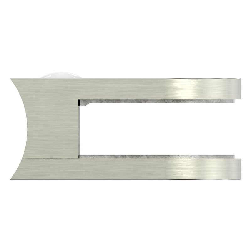 Glasklemme Mod. 33, Anschluss: 48,3mm, VA-Effekt