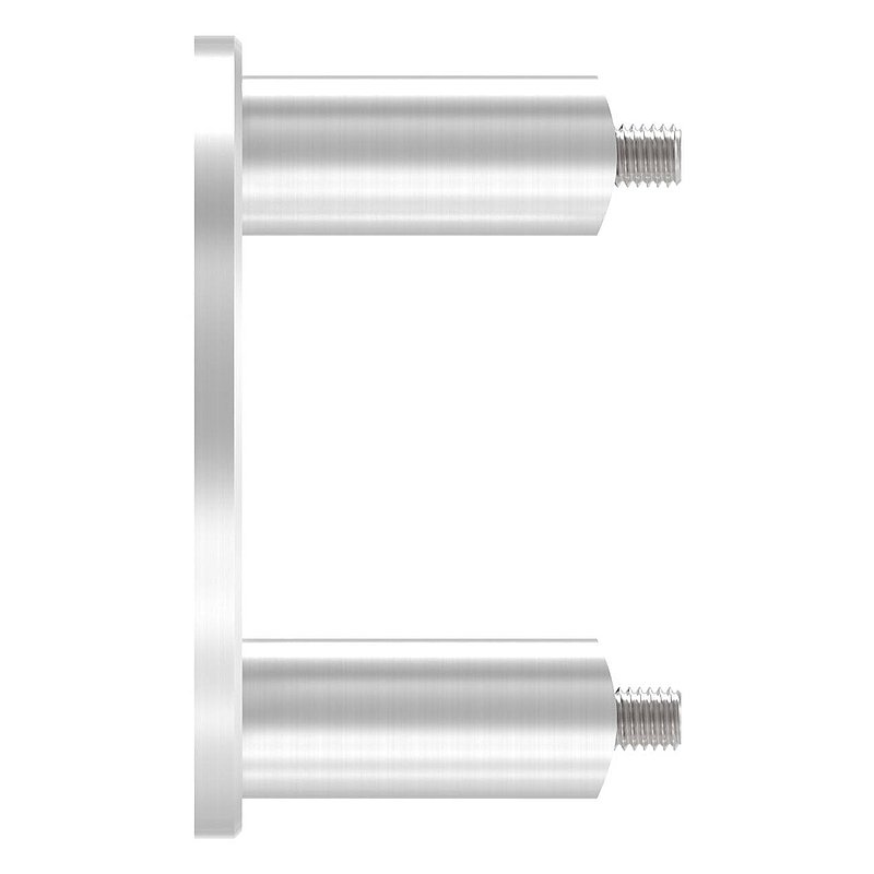 Wandbefestigung für Geländerpfosten 42,4mm, V4A