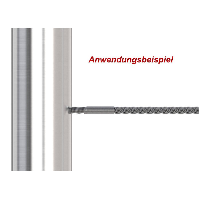 Edelstahlseil 7x7, Ø 3mm, V4A