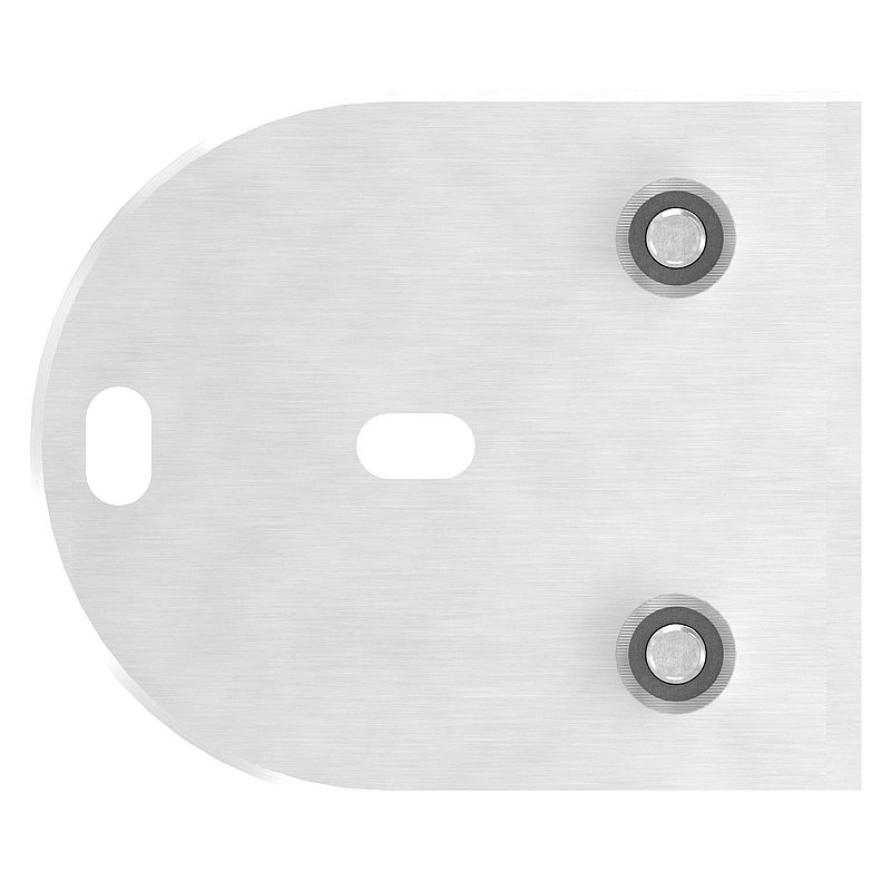 Wandbefestigung für Geländerpfosten 42,4mm, V2A