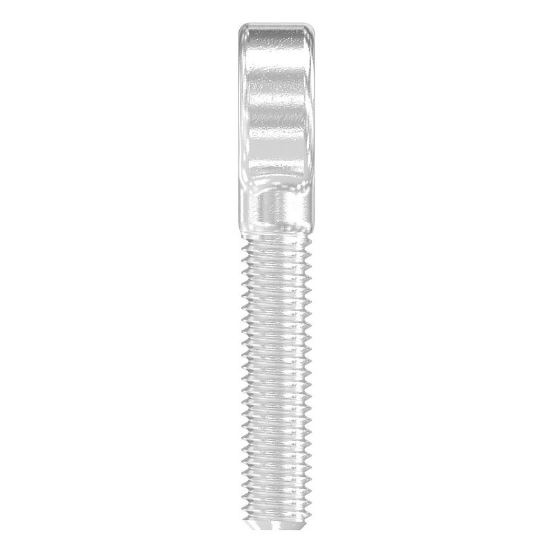 Embout à œil avec filetage M6, V4A