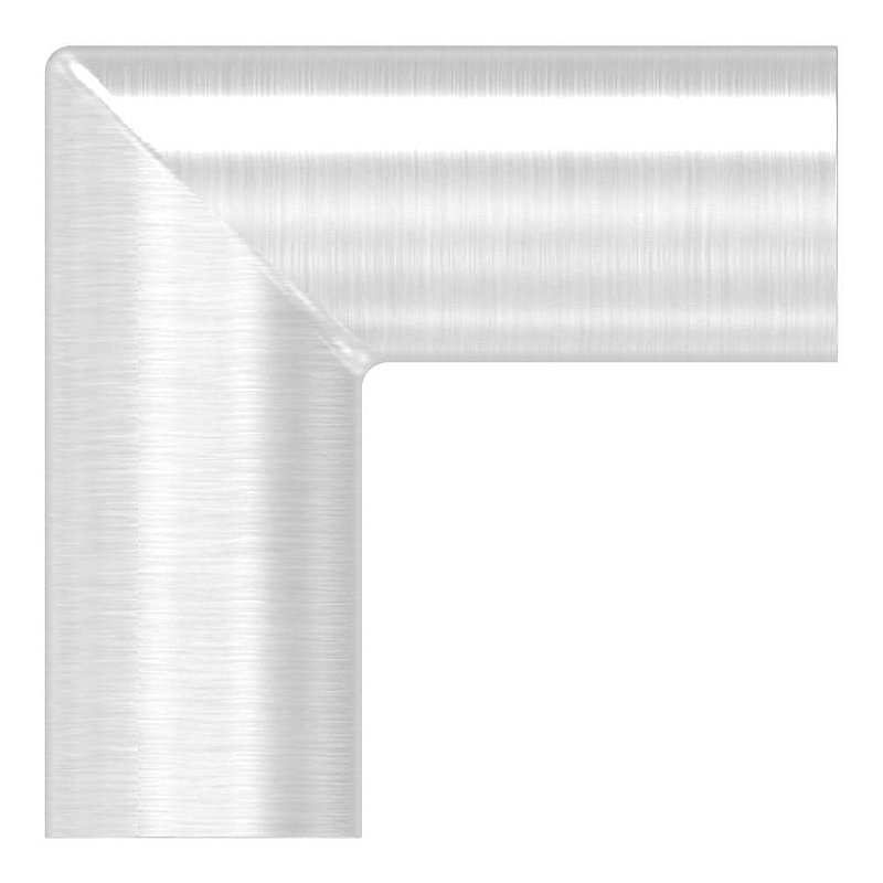 Raccord de barre pour barre ronde Ø 10mm, angle vif à 90°, V2A
