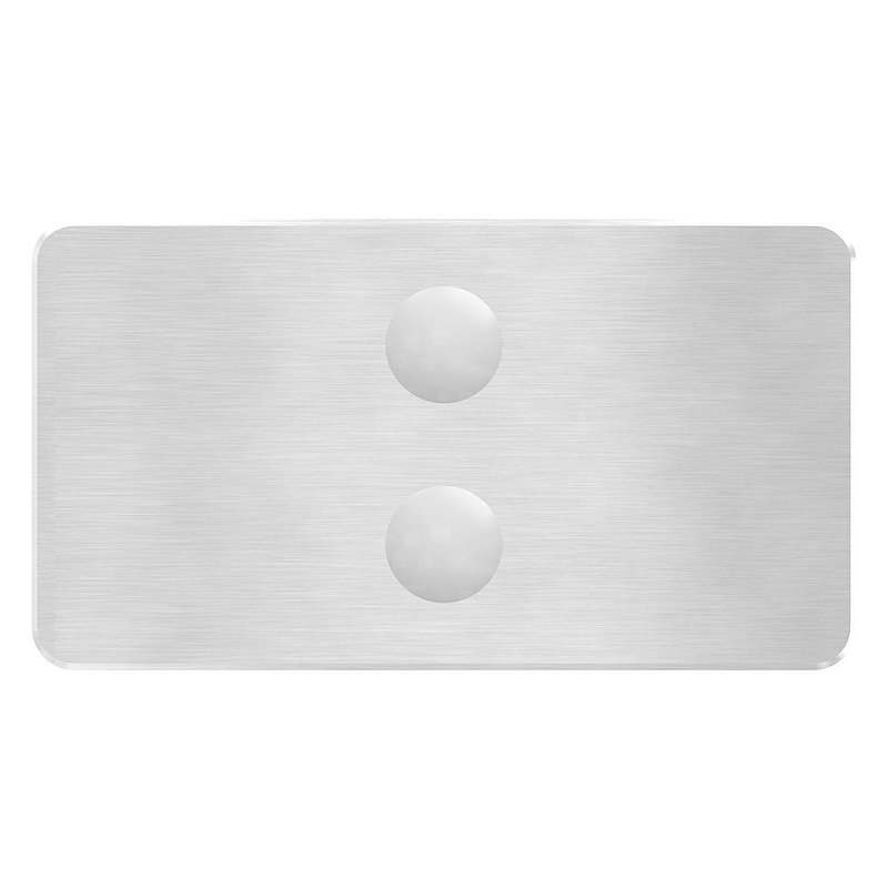 Sichtschutz Mittelglasklemme Mod. 26, V2A