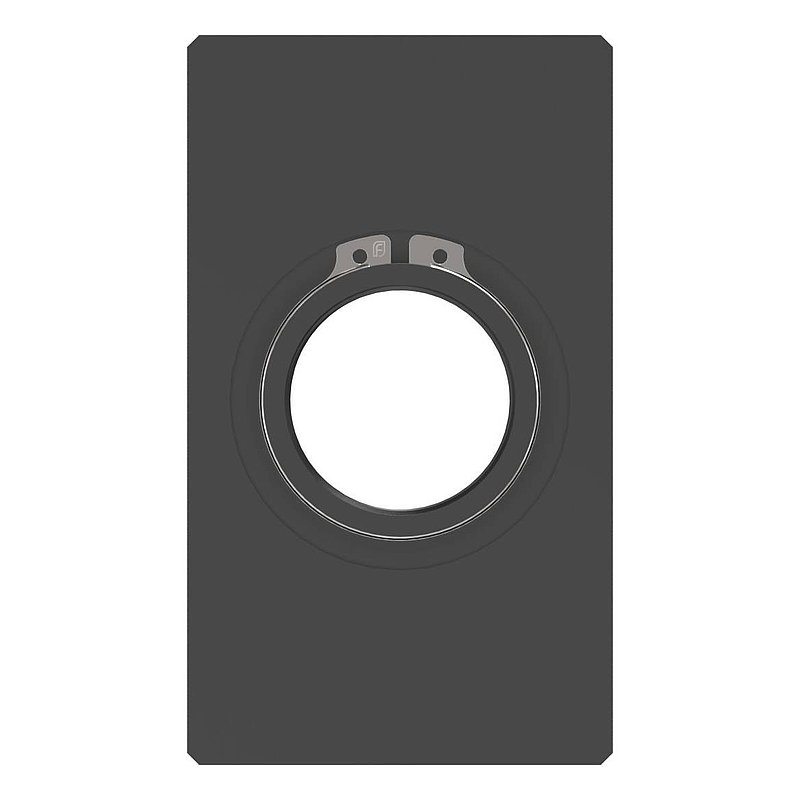 Square mounting plate 70x120mm