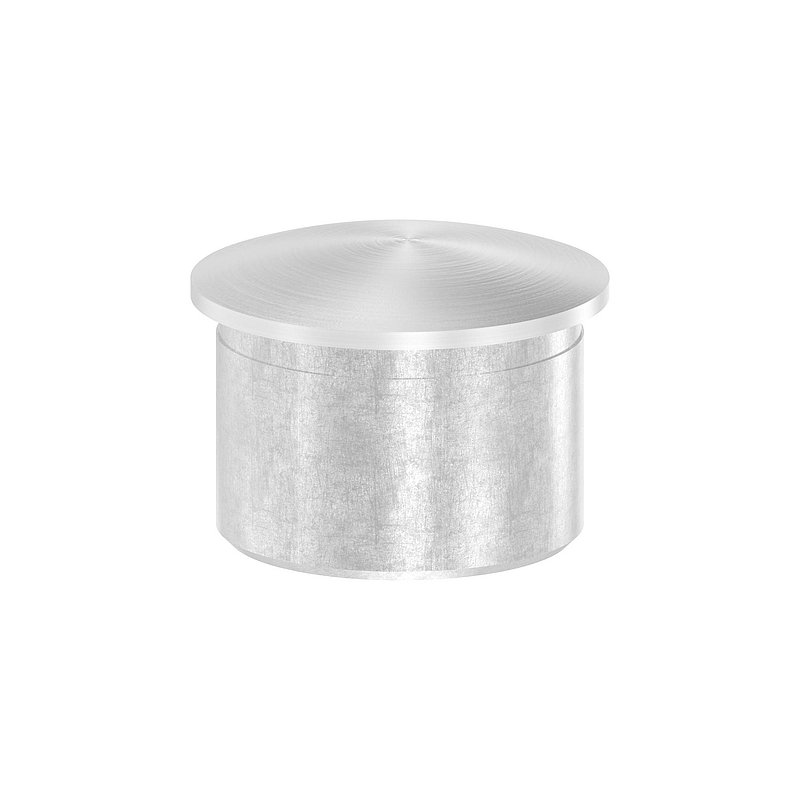 Rohrabschlussstopfen, für Rohr 33,7x2,0mm, V2A