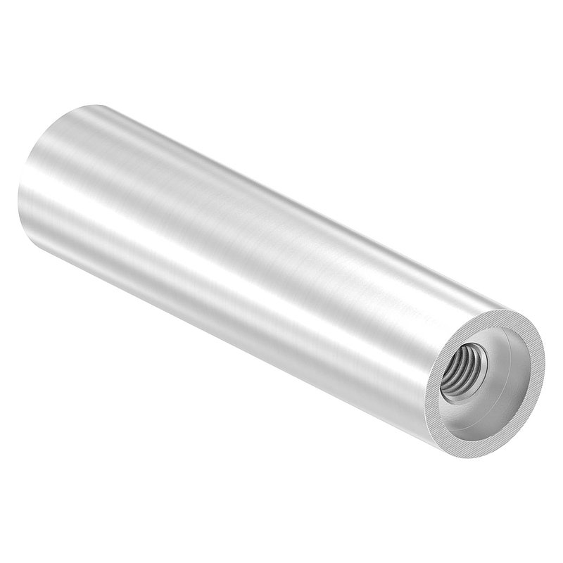 Wandhalter beide Seiten flach, Länge 100mm, V2A