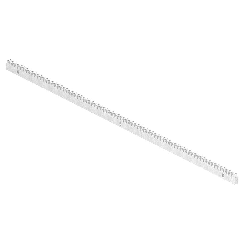 Zahnstange 30 x 12mm, Länge 1m, inkl. Befestigungsmaterial, V2A