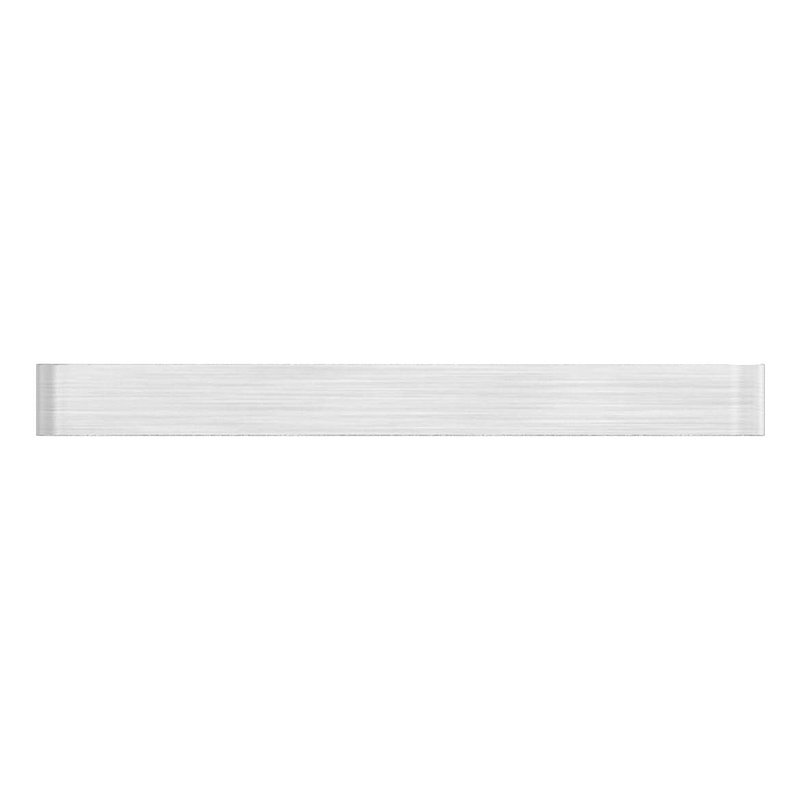 Push-in cap for square tube 40x40 with hole, AISI316