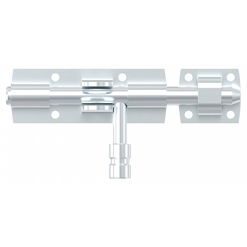 gate catch to screw, fit for padlock, galvanized