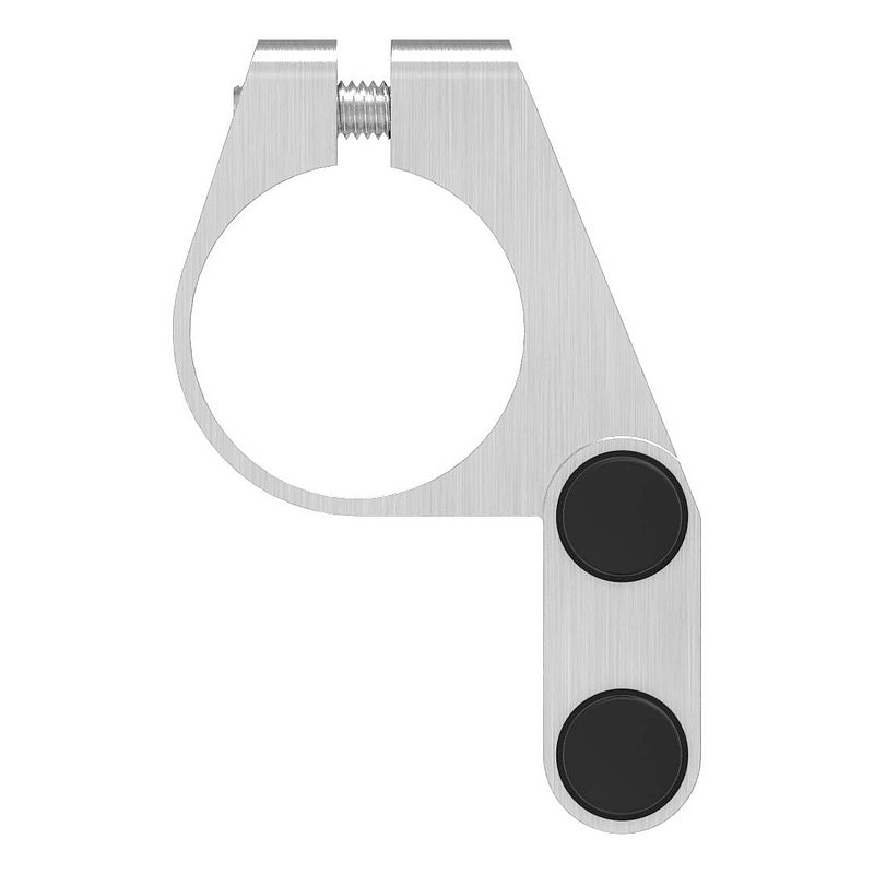 Stopper right for single roller carriages, AISI304